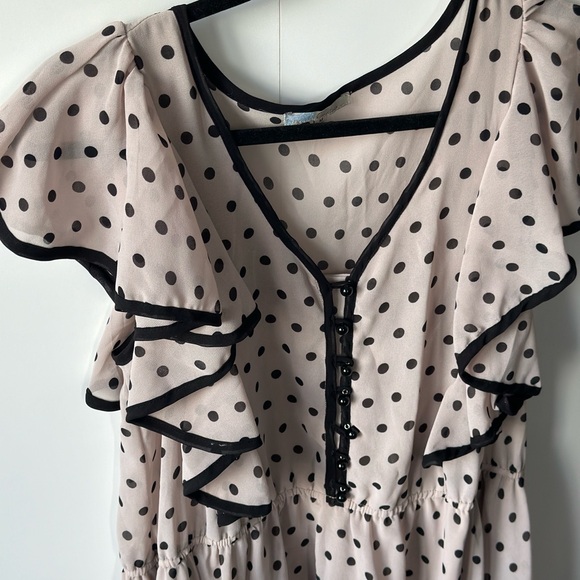Cecico Polka Dot Dress - Picture 2 of 2